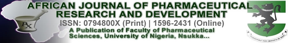 AFRICAN JOURNAL OF PHARMACEUTICAL RESEARCH AND DEVELOPMENT Logo
